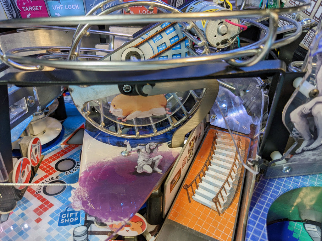 Atlas, wheel and ramp features