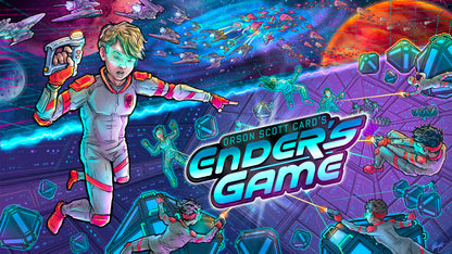 Ender's Game P3 game kit backglass art