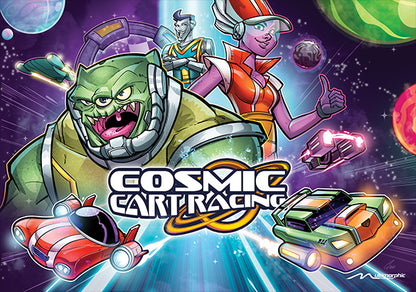 Cosmic Cart Racing P3 game kit translite