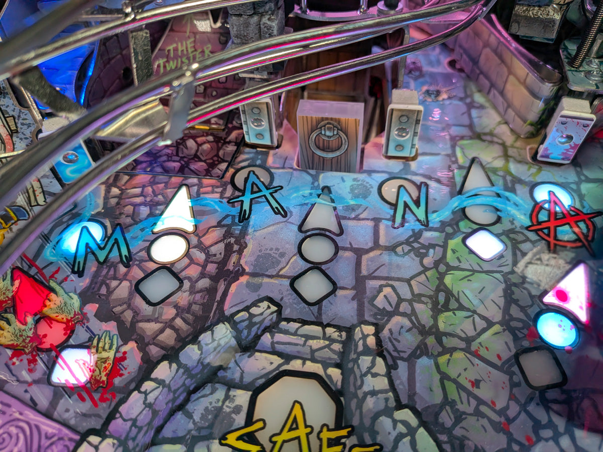 Center playfield shots