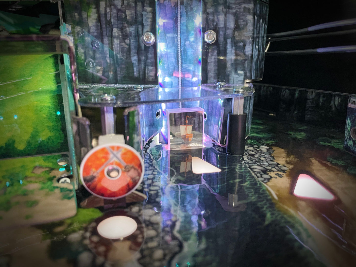 Cliffs of Insanity — ball climb feature