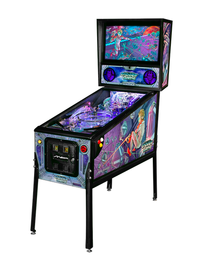 P3 machine with Ender's Game artwork — right view
