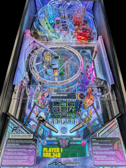 Ender's Game Pinball full playfield — Multimorphic P3