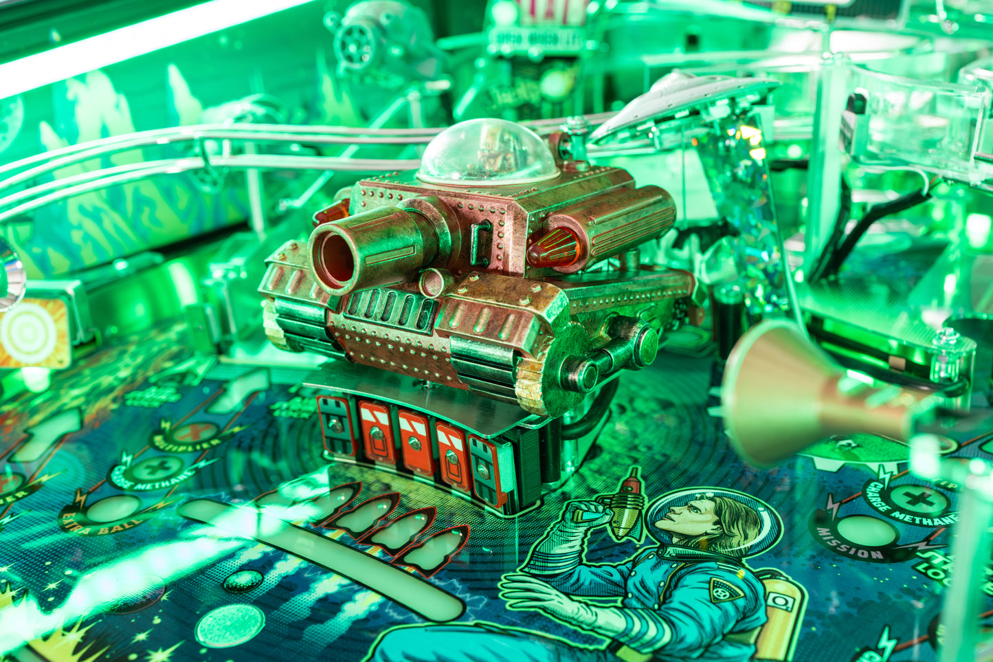 Galactic Tank Force Pinball Machine - Deluxe Edition Model - GTF