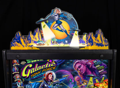 Galactic Tank Force Pinball Machine - Deluxe Edition Model - GTF