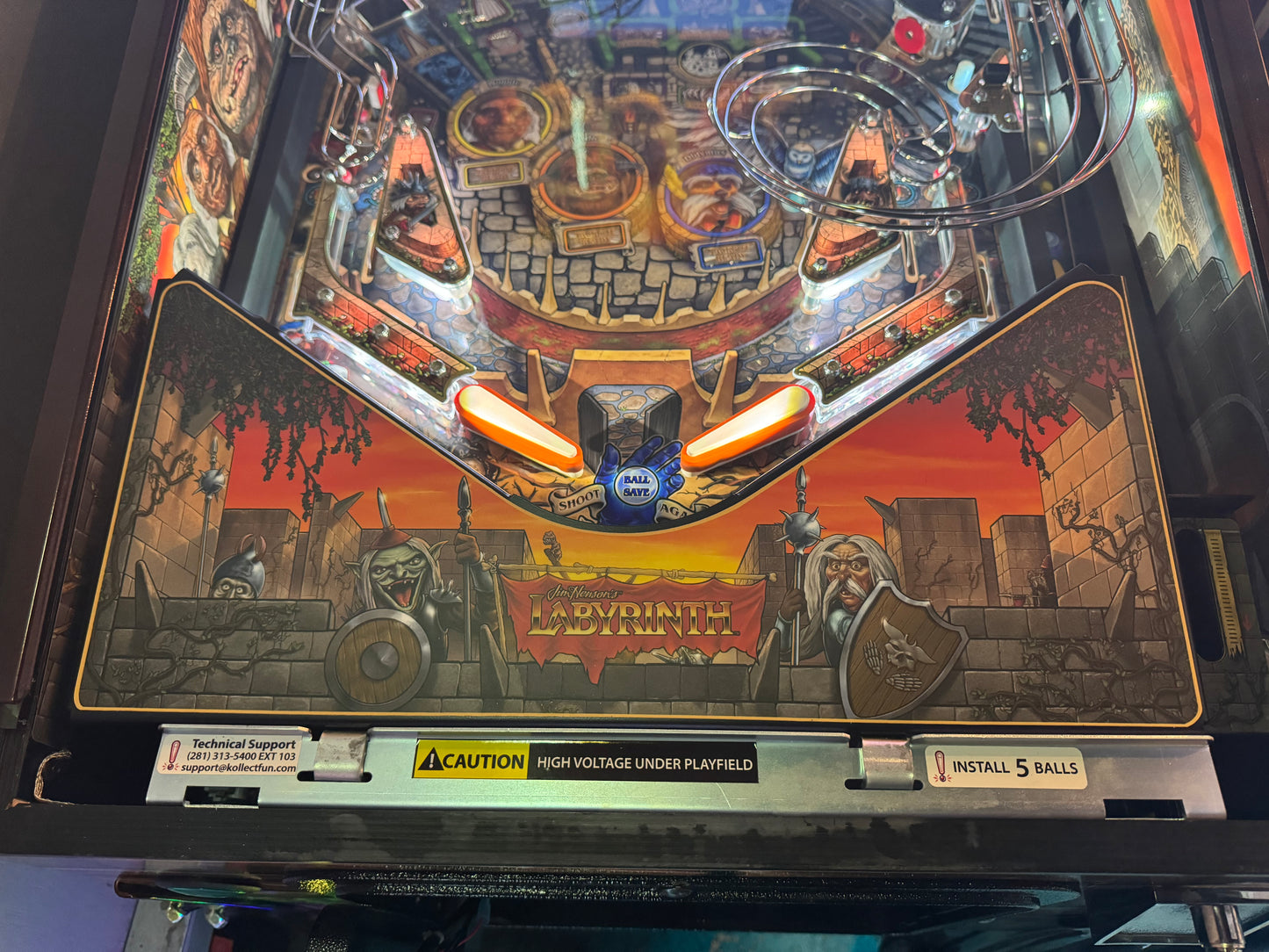 Labyrinth Pinball BOF