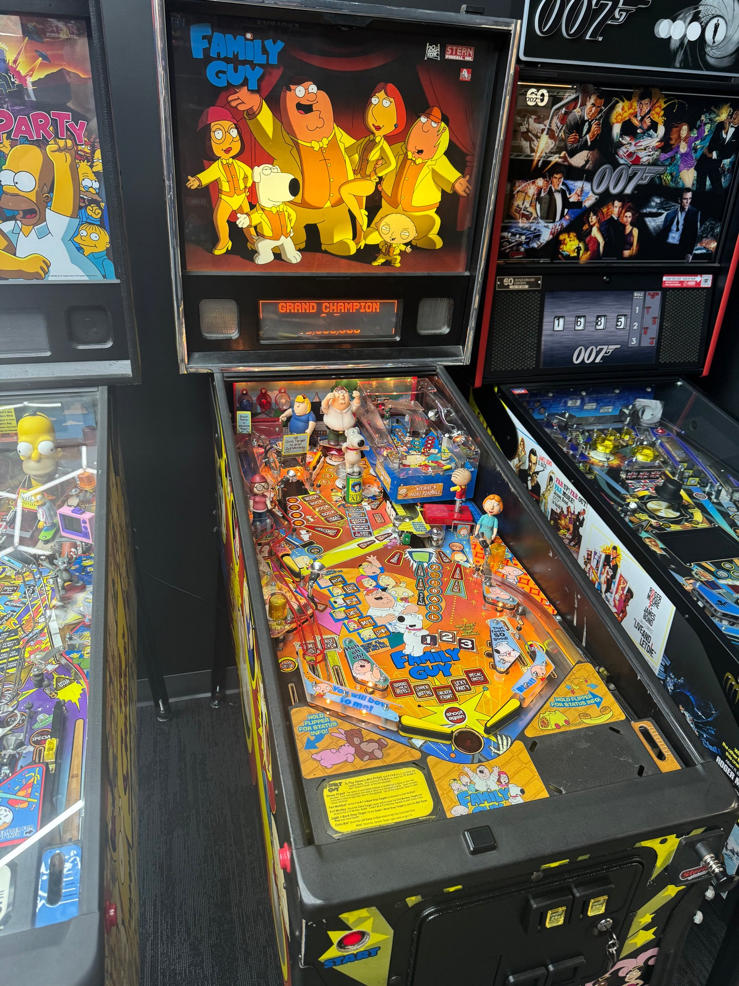 Family Guy Pinball by Stern