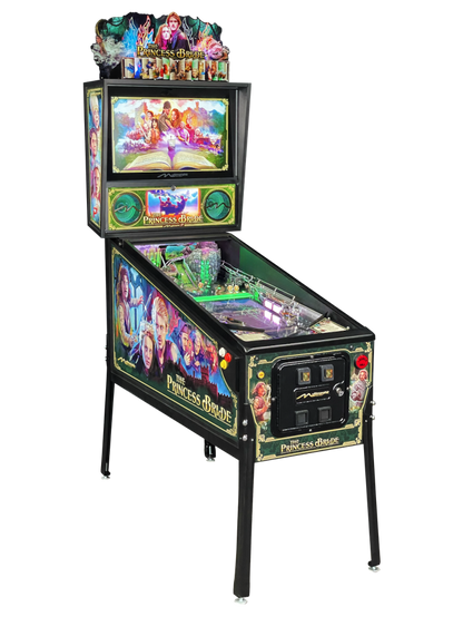 Princess Bride Limited Edition Pinball P3 machine — full cabinet, left view