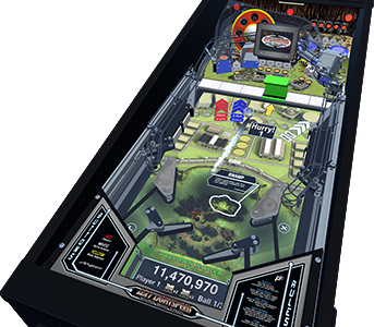 Lexy Lightspeed playfield detail