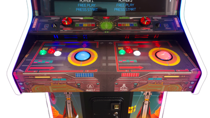 Missile Command Recharged — trackball control panel