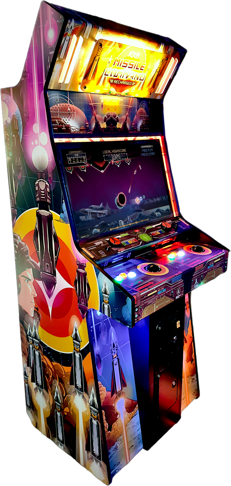 Missile Command Recharged Pro arcade by Alan-1