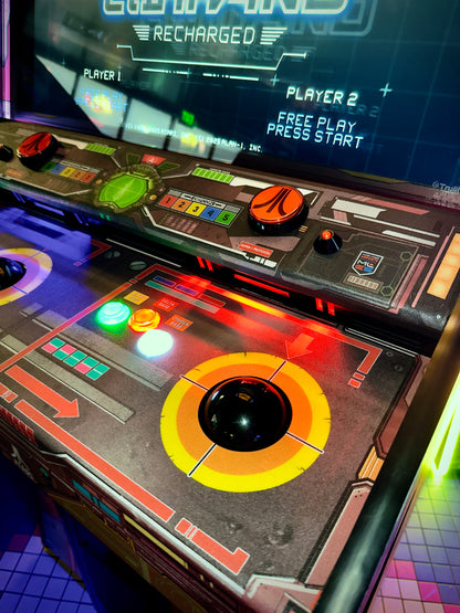 Missile Command Recharged Pro — trackball control panel