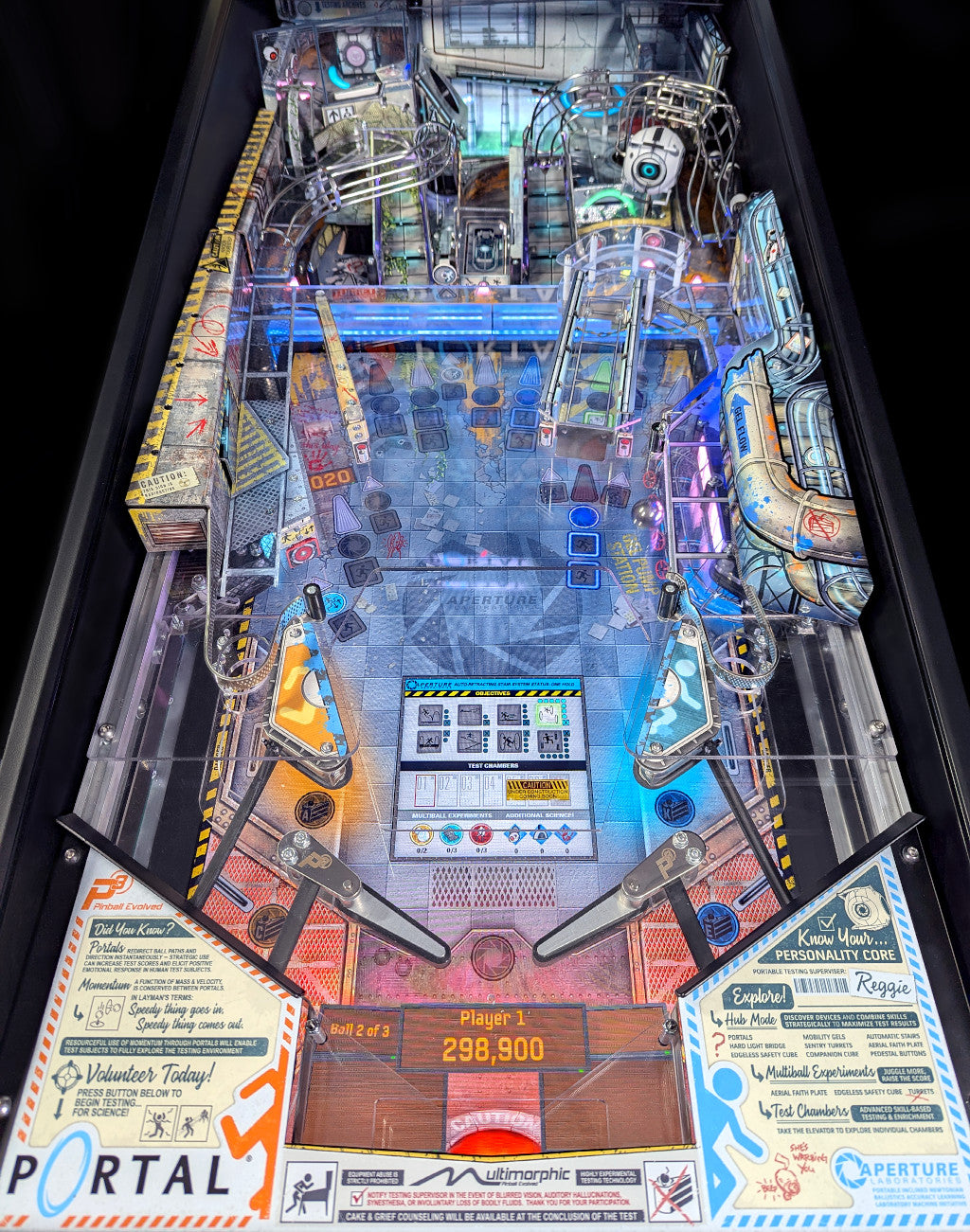 Portal Extended full playfield