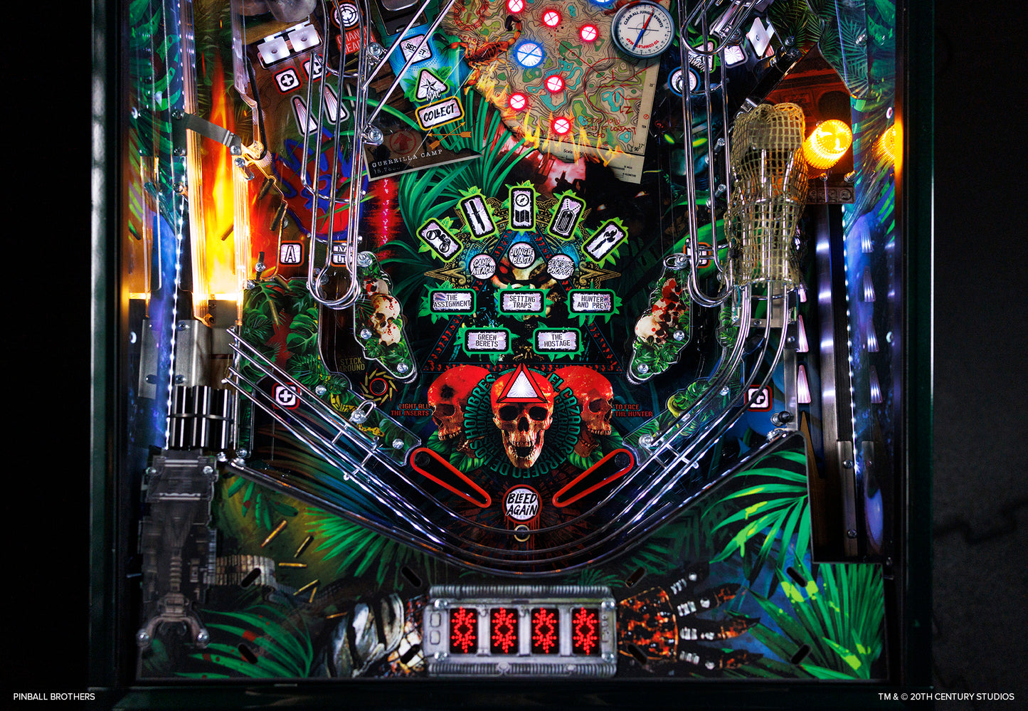 Predator Pinball Machine - Trophy Edition (READY to SHIP)