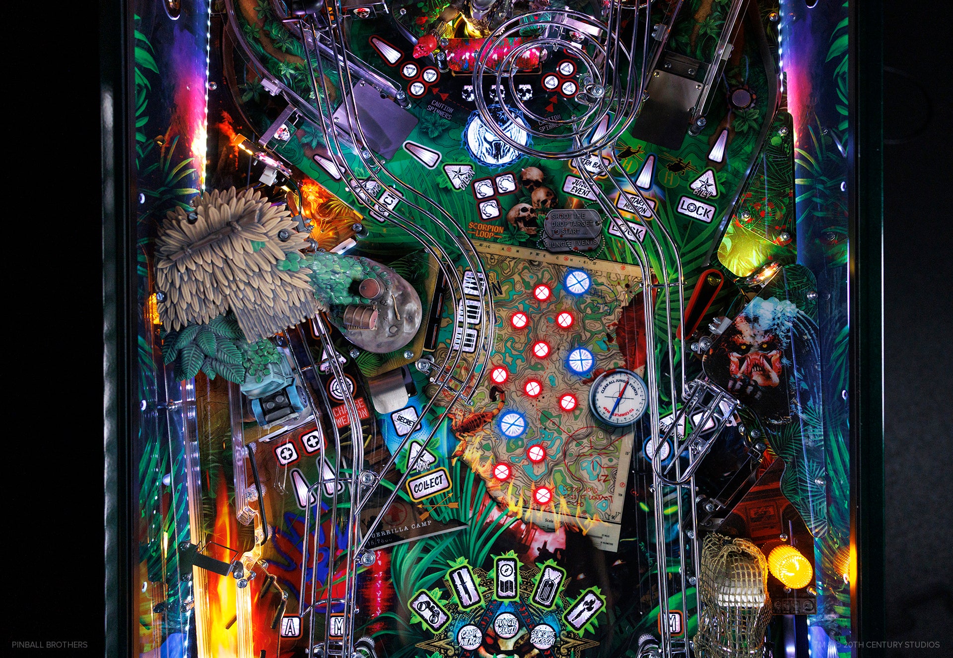 Predator Pinball Machine - Trophy Edition (READY to SHIP)
