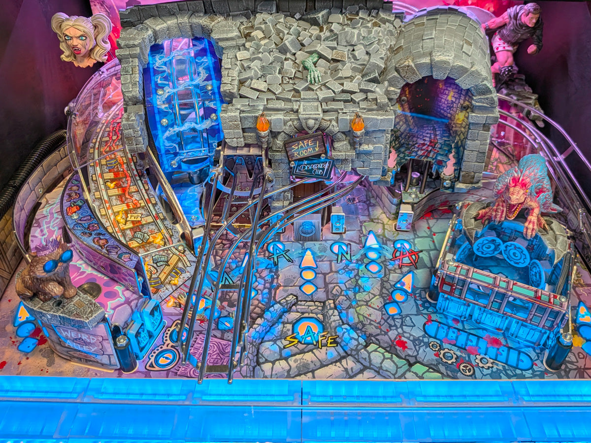DCC upper playfield module