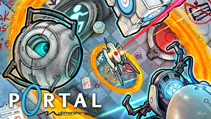 Portal P3 game kit translite art