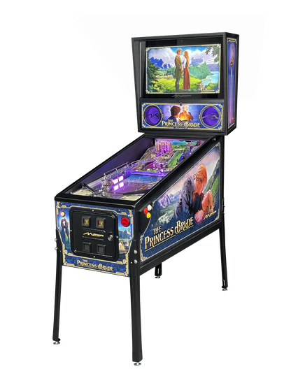 Princess Bride Standard Edition Pinball P3 machine — full cabinet, right view