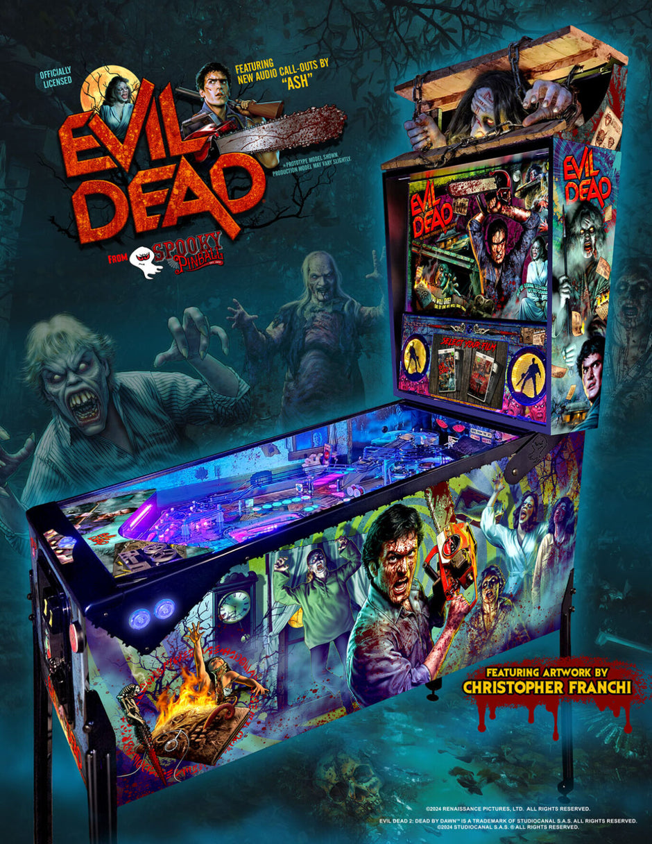 Spooky Pinball Machines for Sale | Authorized Dealer | SD Amusements ...