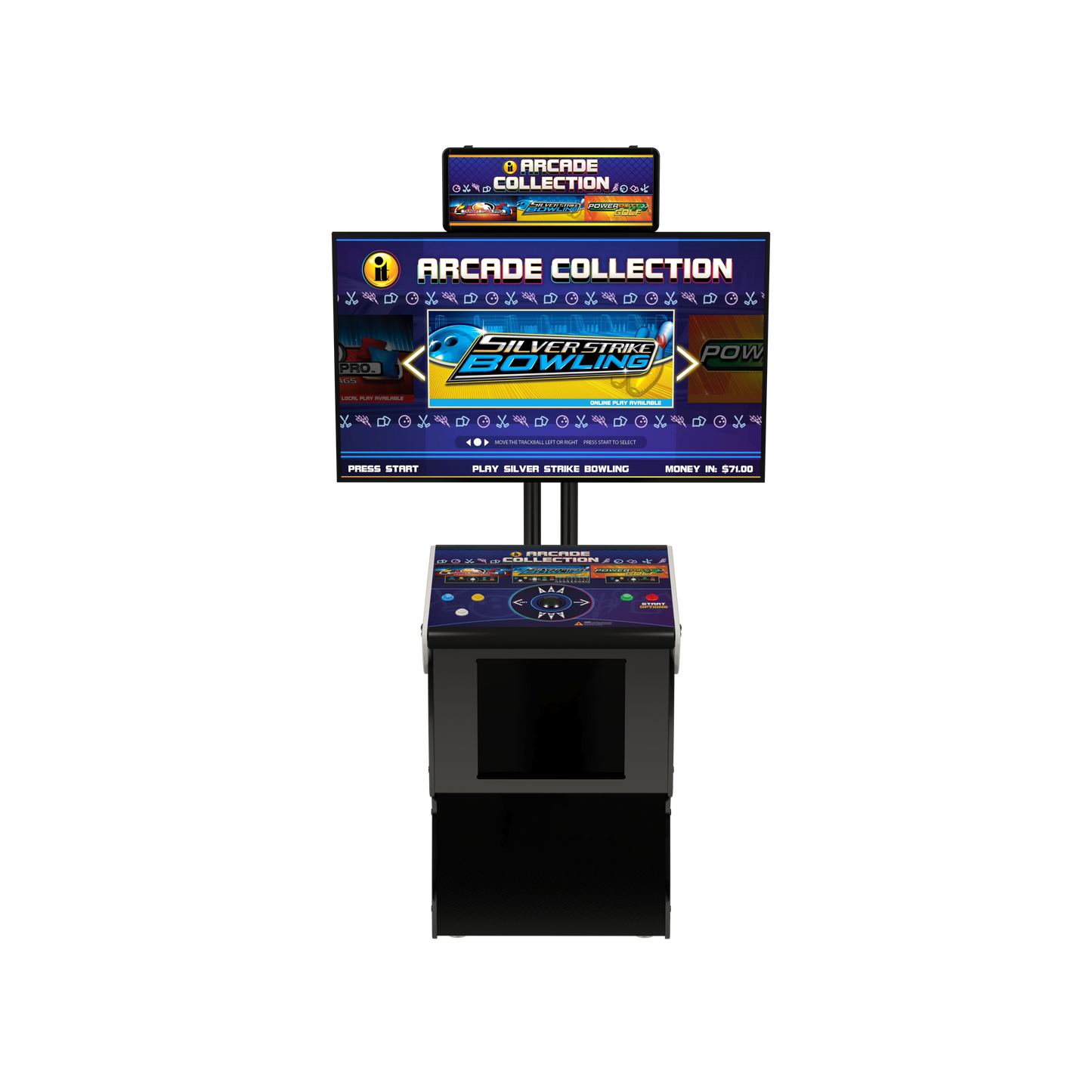 Arcade Collection Home Edition cabinet, front