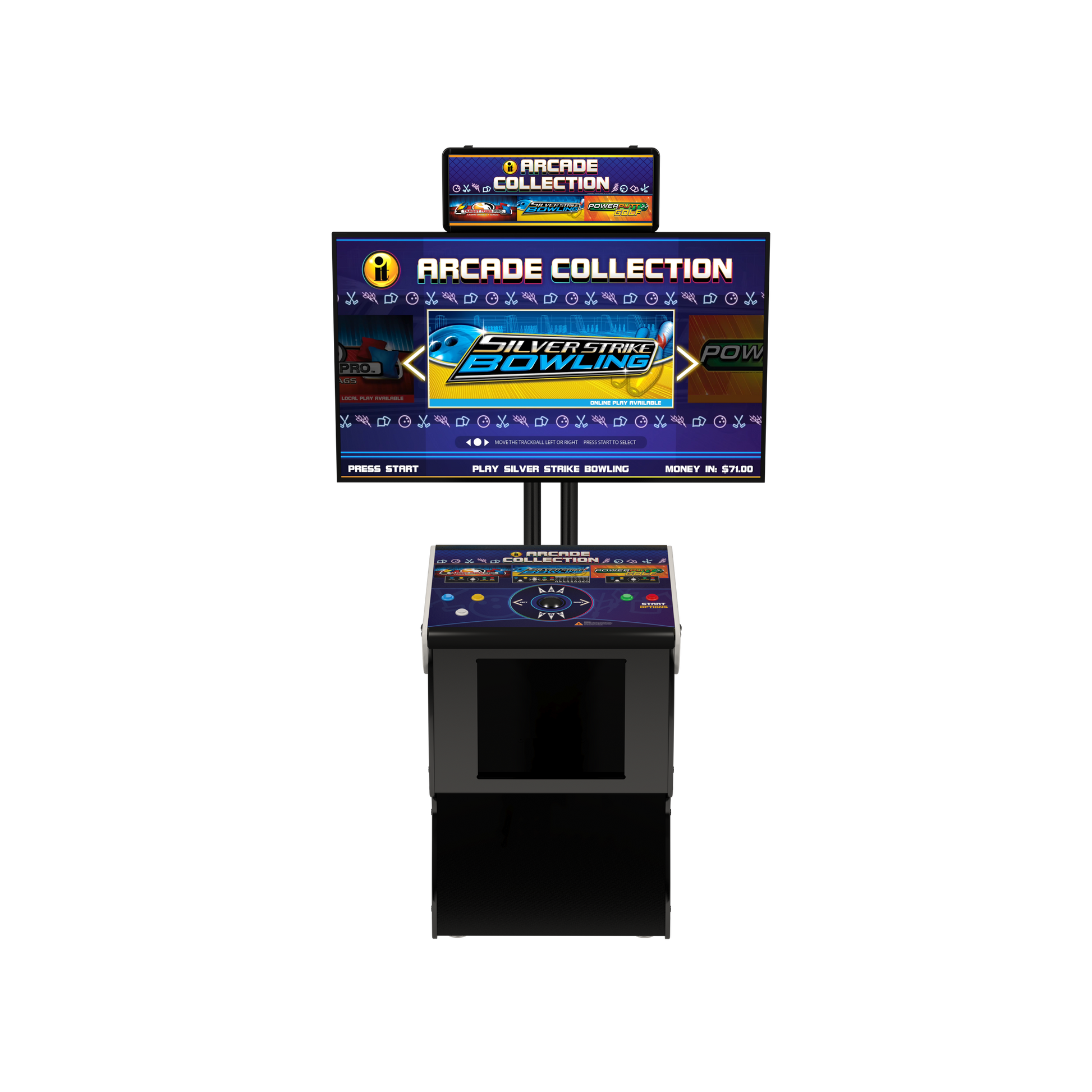 Arcade Collection Home Edition cabinet, front