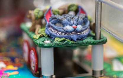 Alice's Adventures in Wonderland pinball — playfield detail