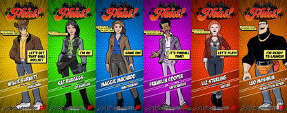 Heist crew characters