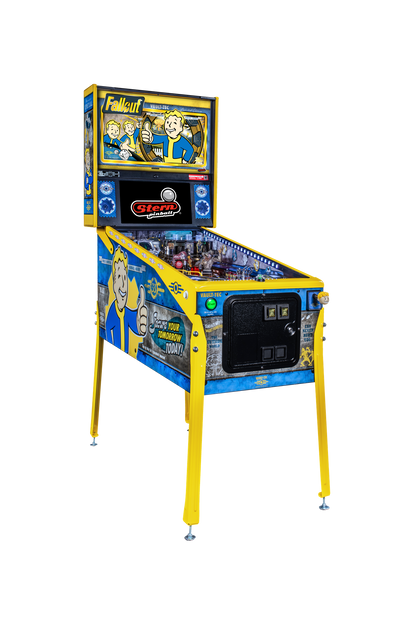 Fallout LE pinball machine — cabinet