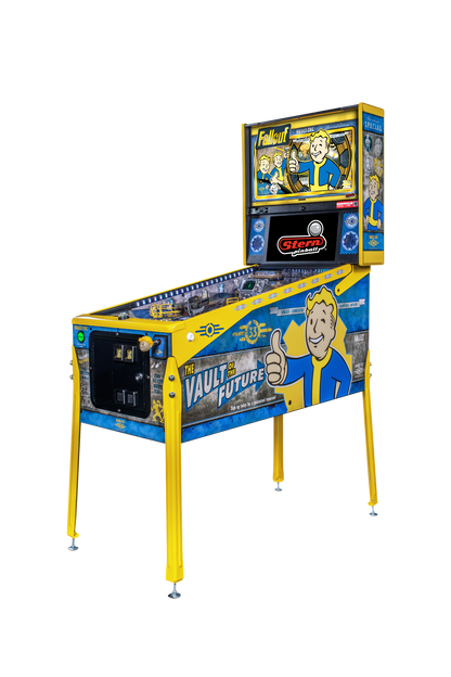 Fallout LE pinball machine — cabinet