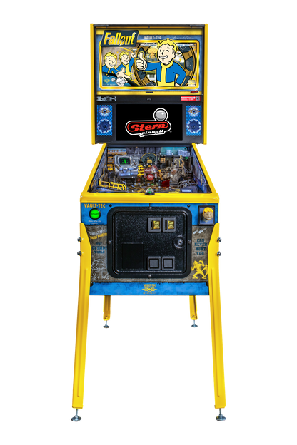 Fallout LE pinball machine — cabinet