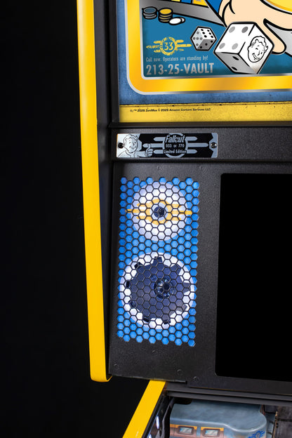 Fallout LE pinball machine — detail