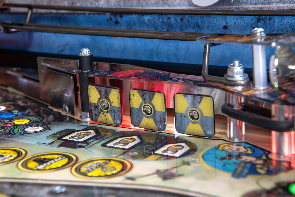 Fallout LE pinball machine — detail