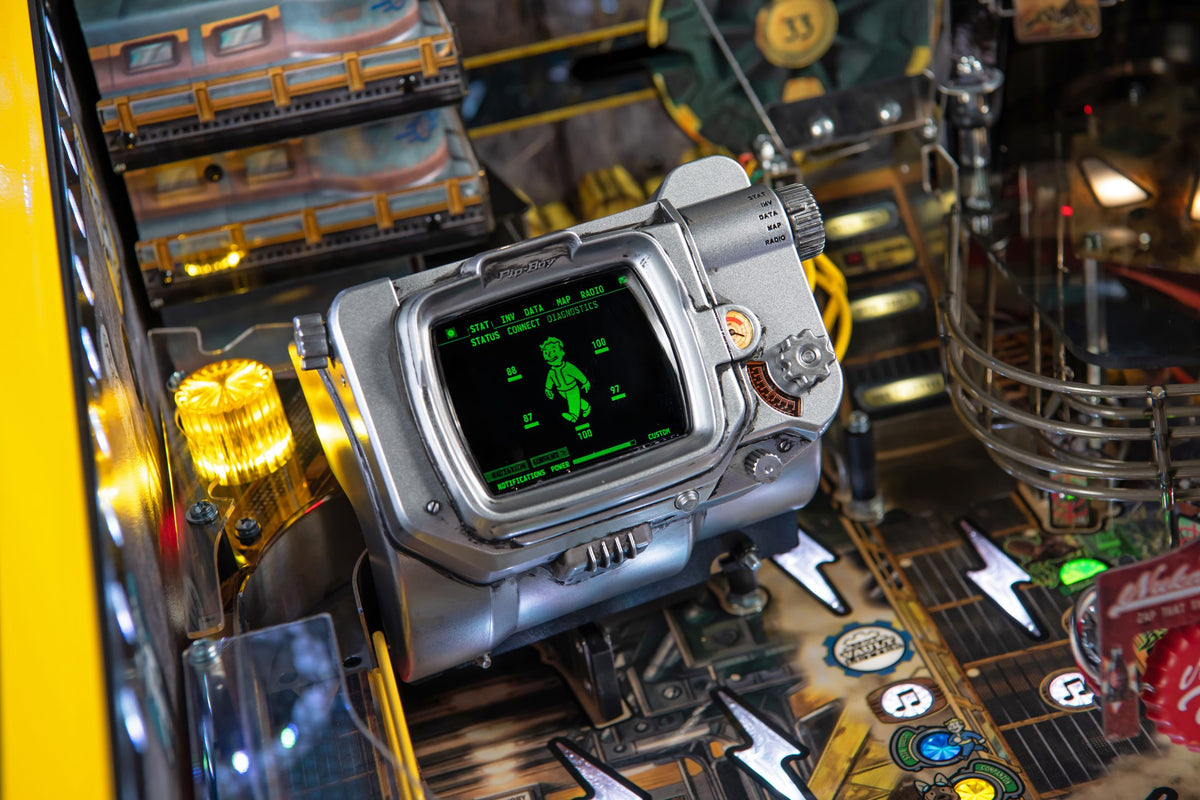 Fallout LE pinball machine — detail