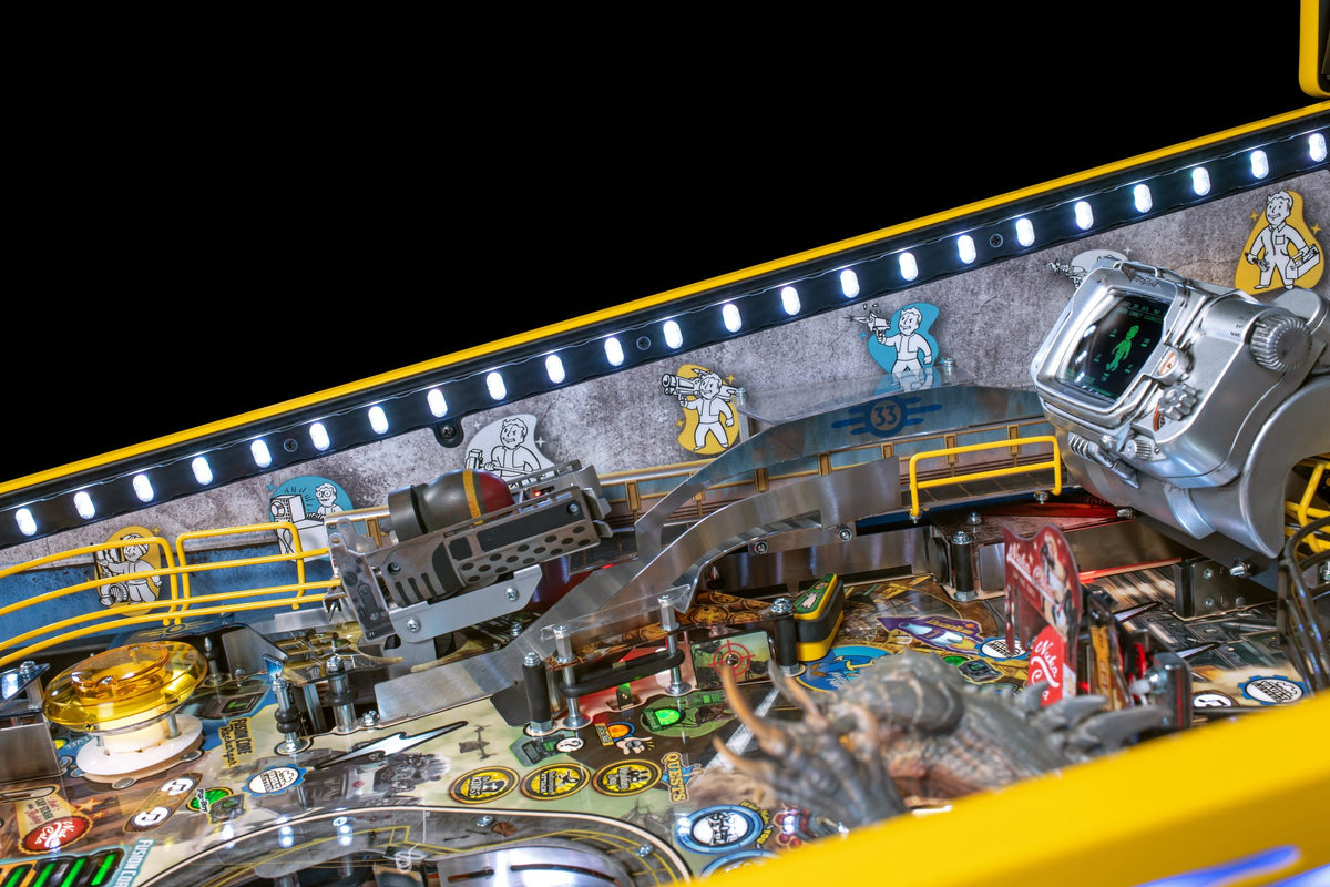 Fallout LE pinball machine — detail