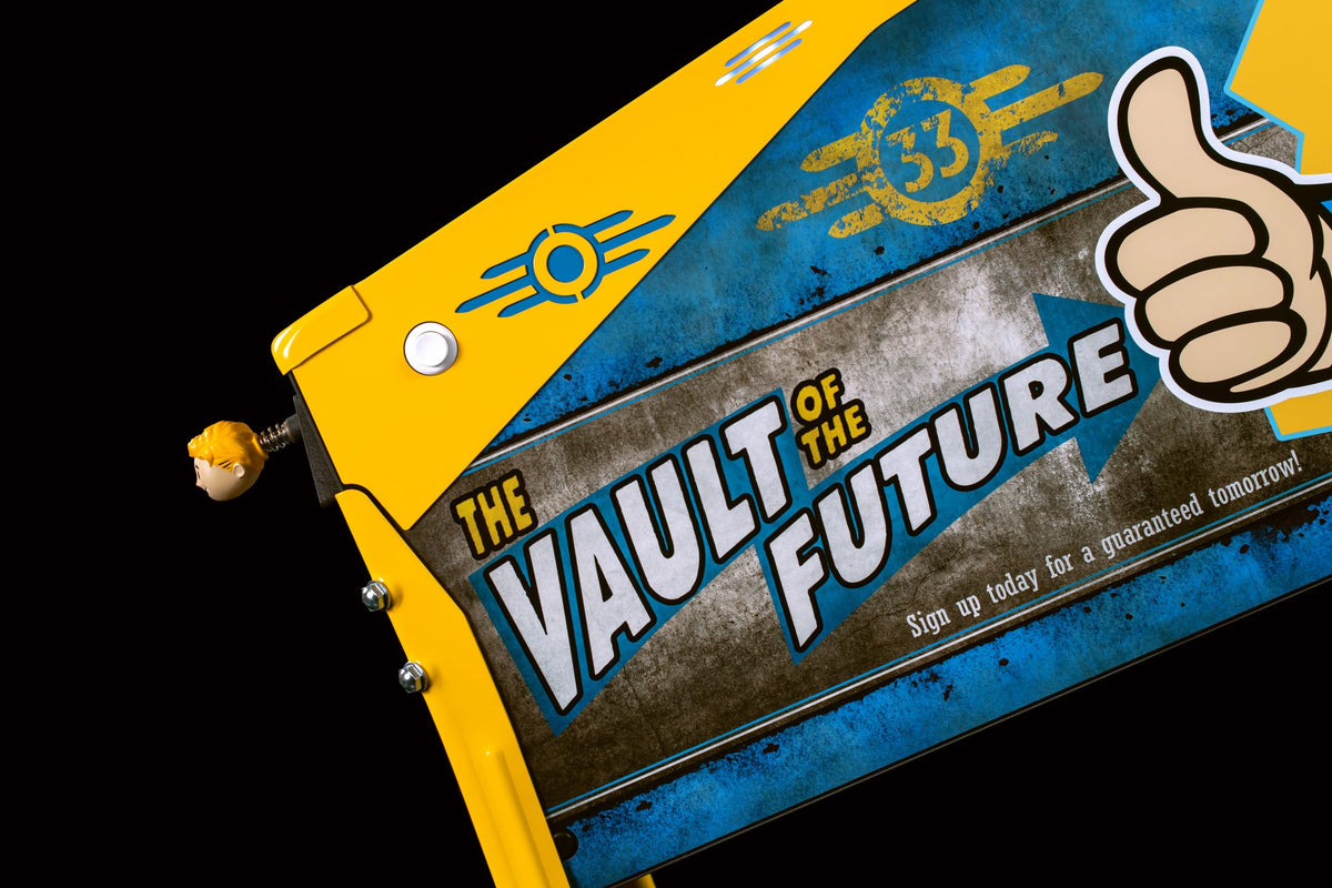 Fallout LE pinball machine — detail
