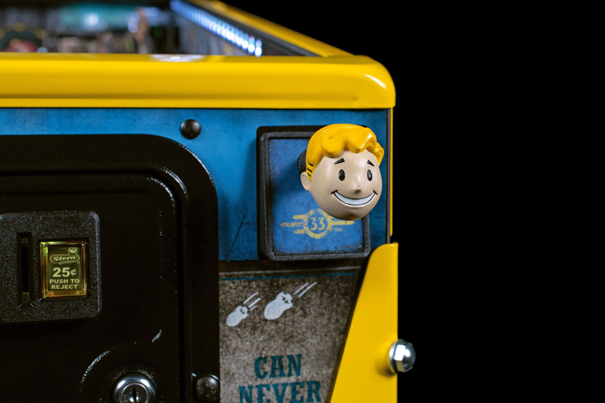 Fallout LE pinball machine — detail
