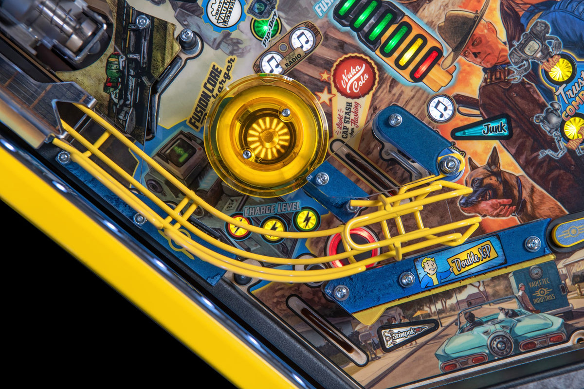 Fallout LE pinball machine — detail