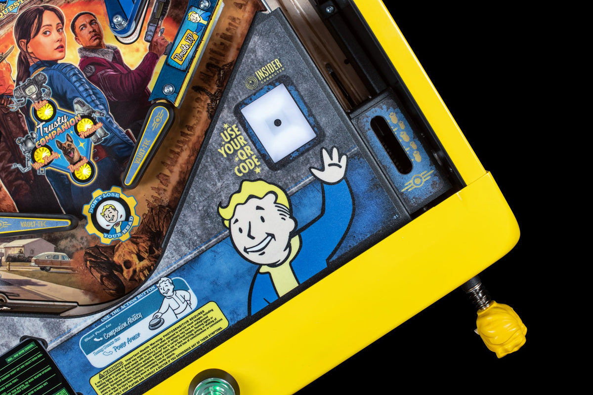 Fallout LE pinball machine — detail