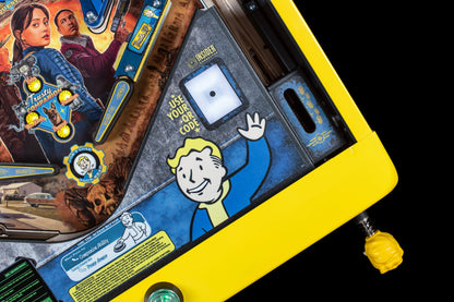 Fallout LE pinball machine — detail