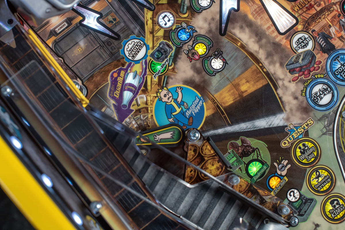 Fallout LE pinball machine — detail