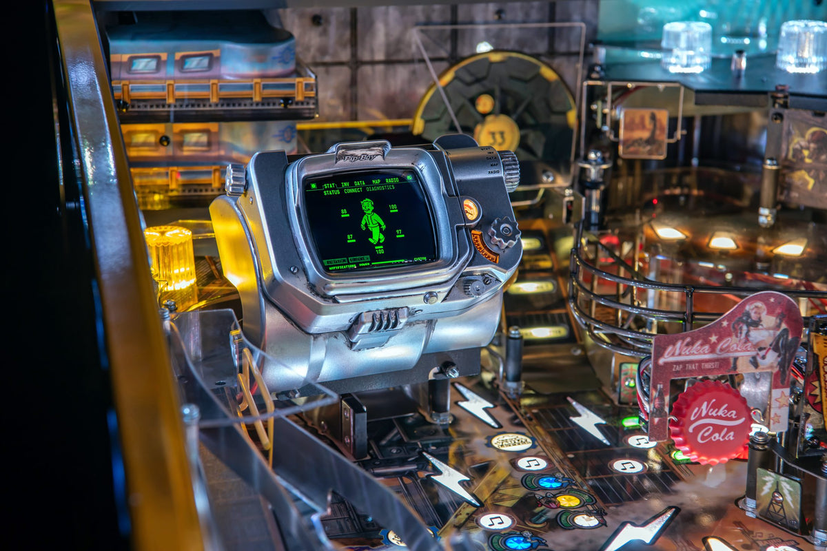 Fallout LE pinball machine — detail