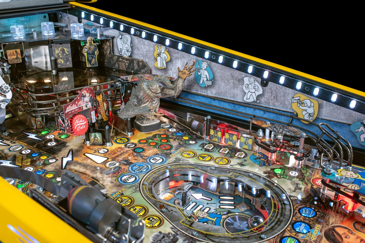 Fallout LE pinball machine — detail