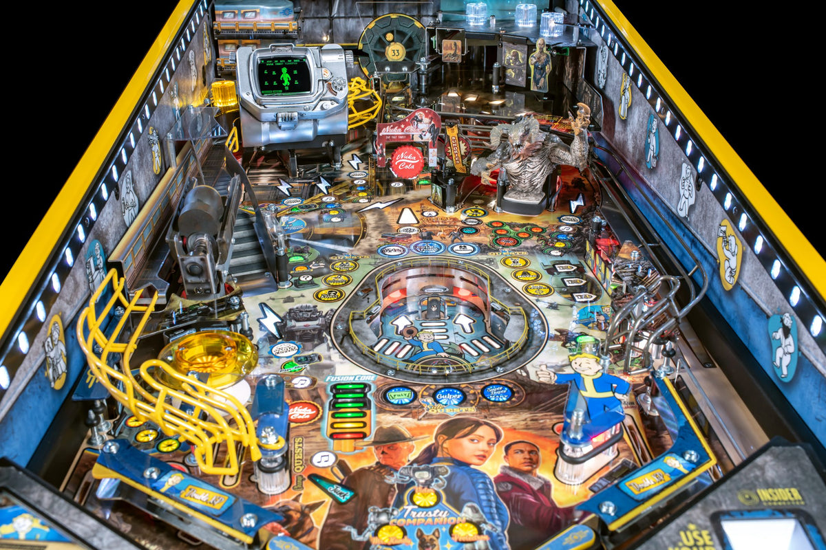 Fallout LE pinball machine — detail