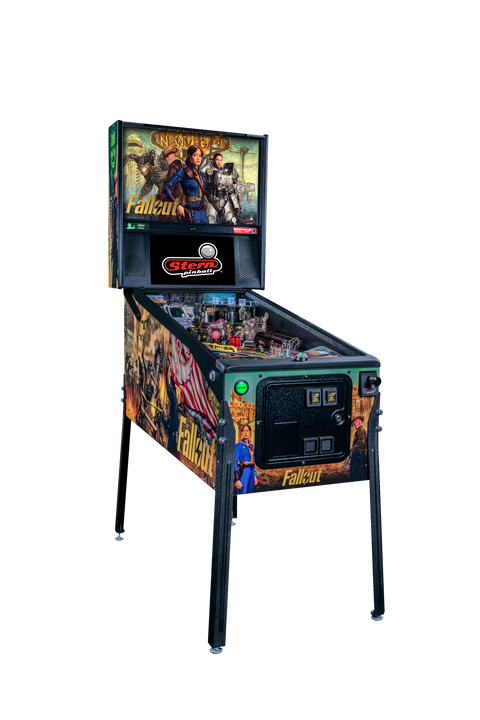 Fallout Premium pinball machine — cabinet