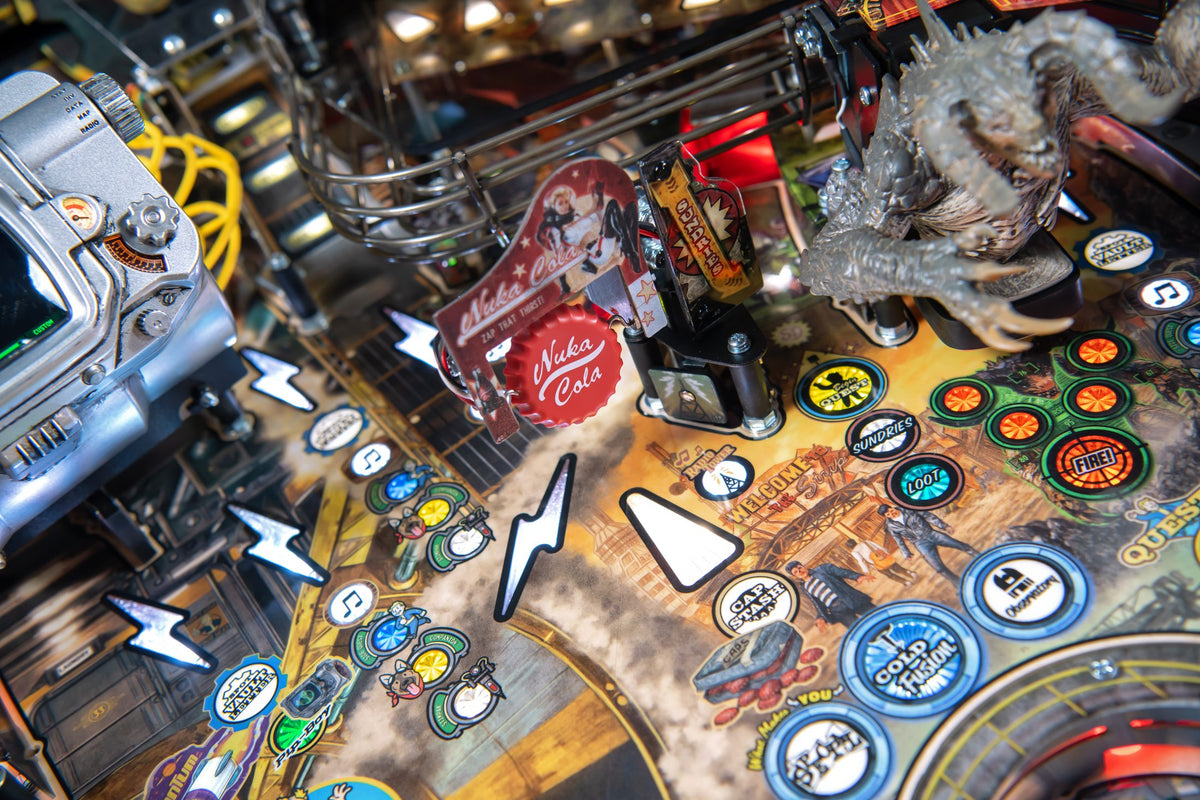 Fallout Premium pinball machine — detail