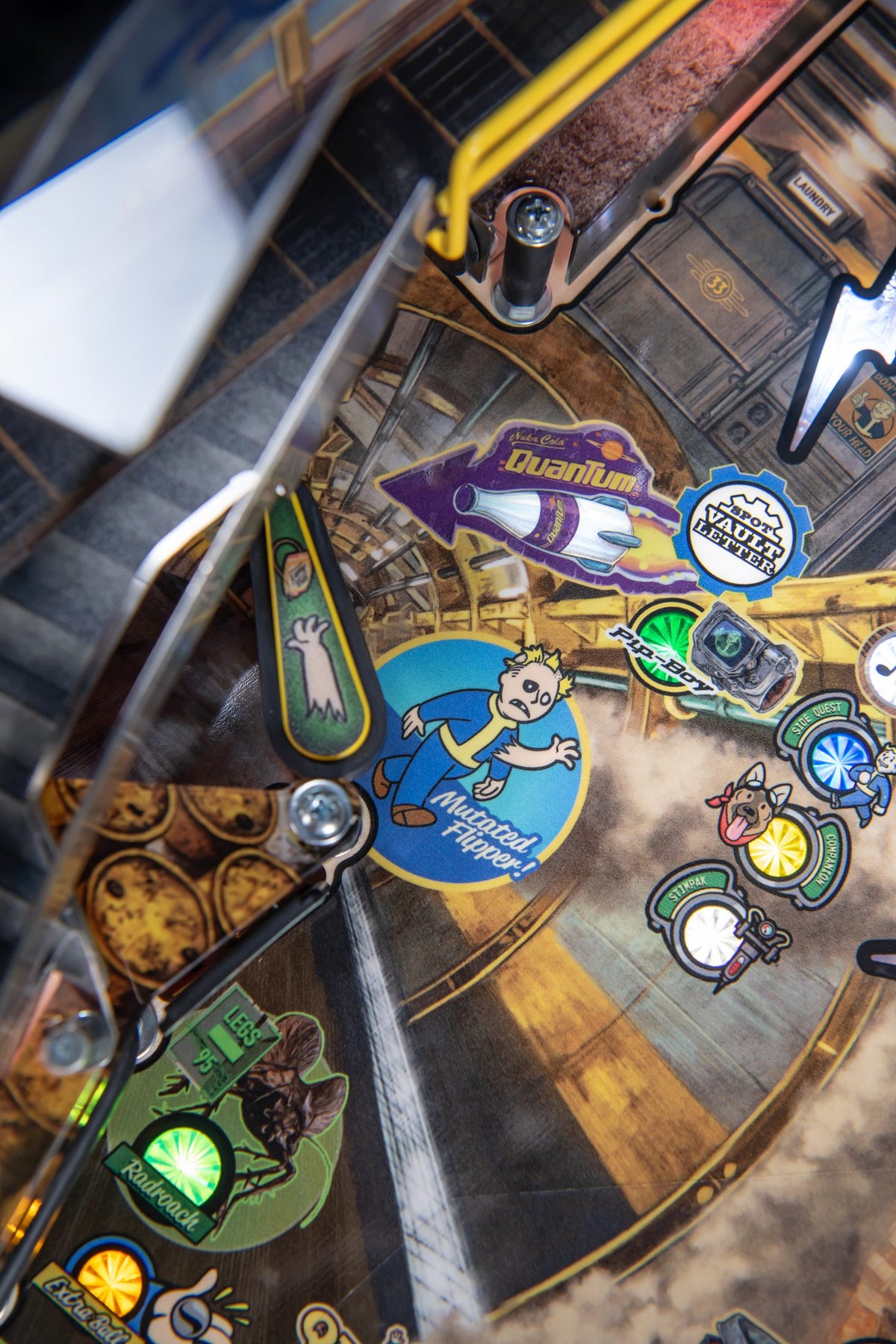 Fallout Premium pinball machine — detail