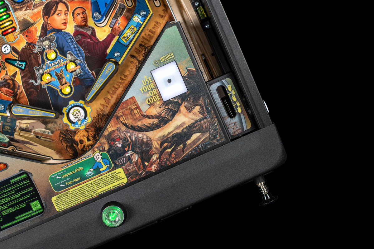 Fallout Premium pinball machine — detail
