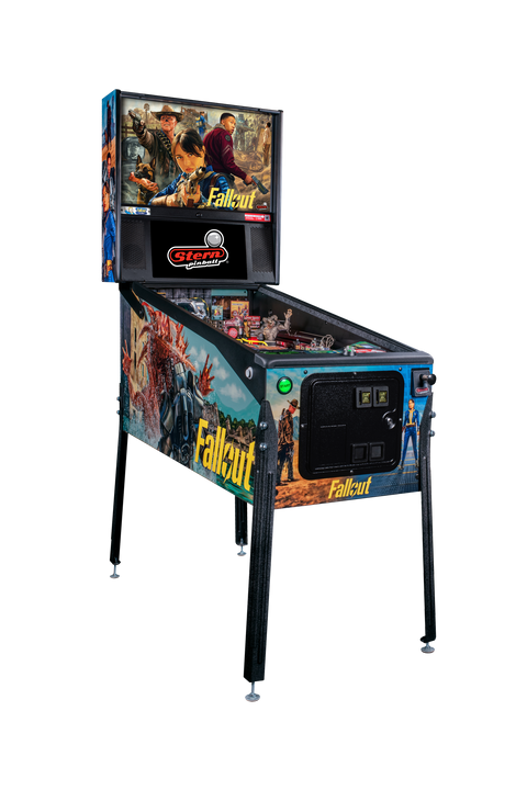 Fallout Pro pinball machine — cabinet