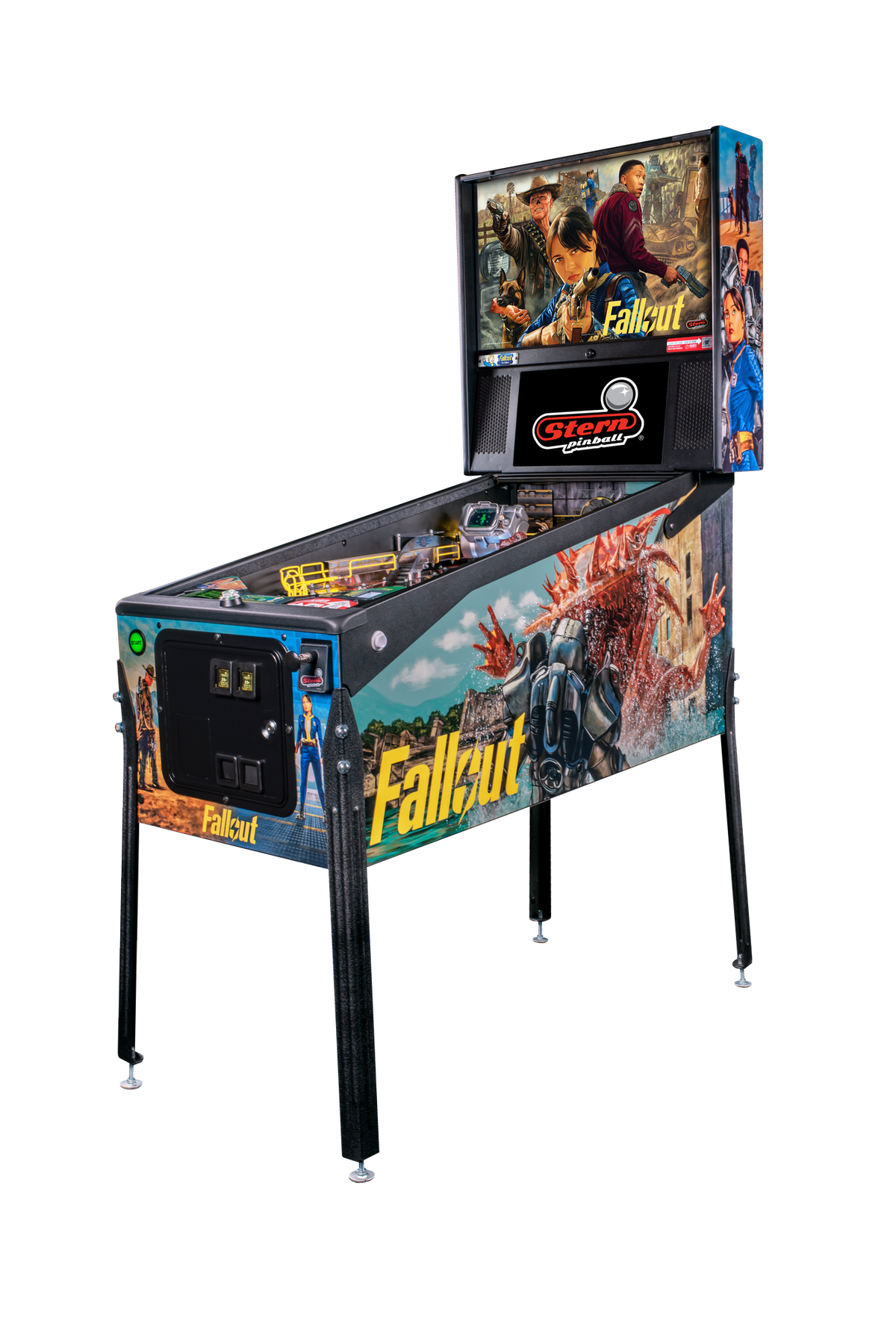 Fallout Pro pinball machine — cabinet