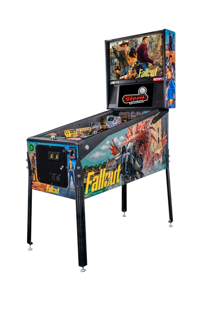 Fallout Pro pinball machine — cabinet